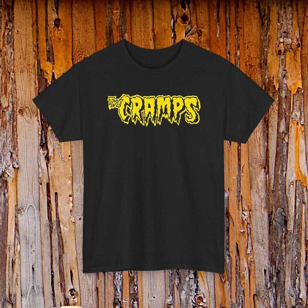 THE CRAMPS Rock Band Logo Tee